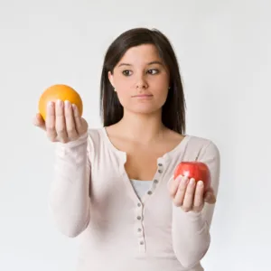 Comparing apples and oranges